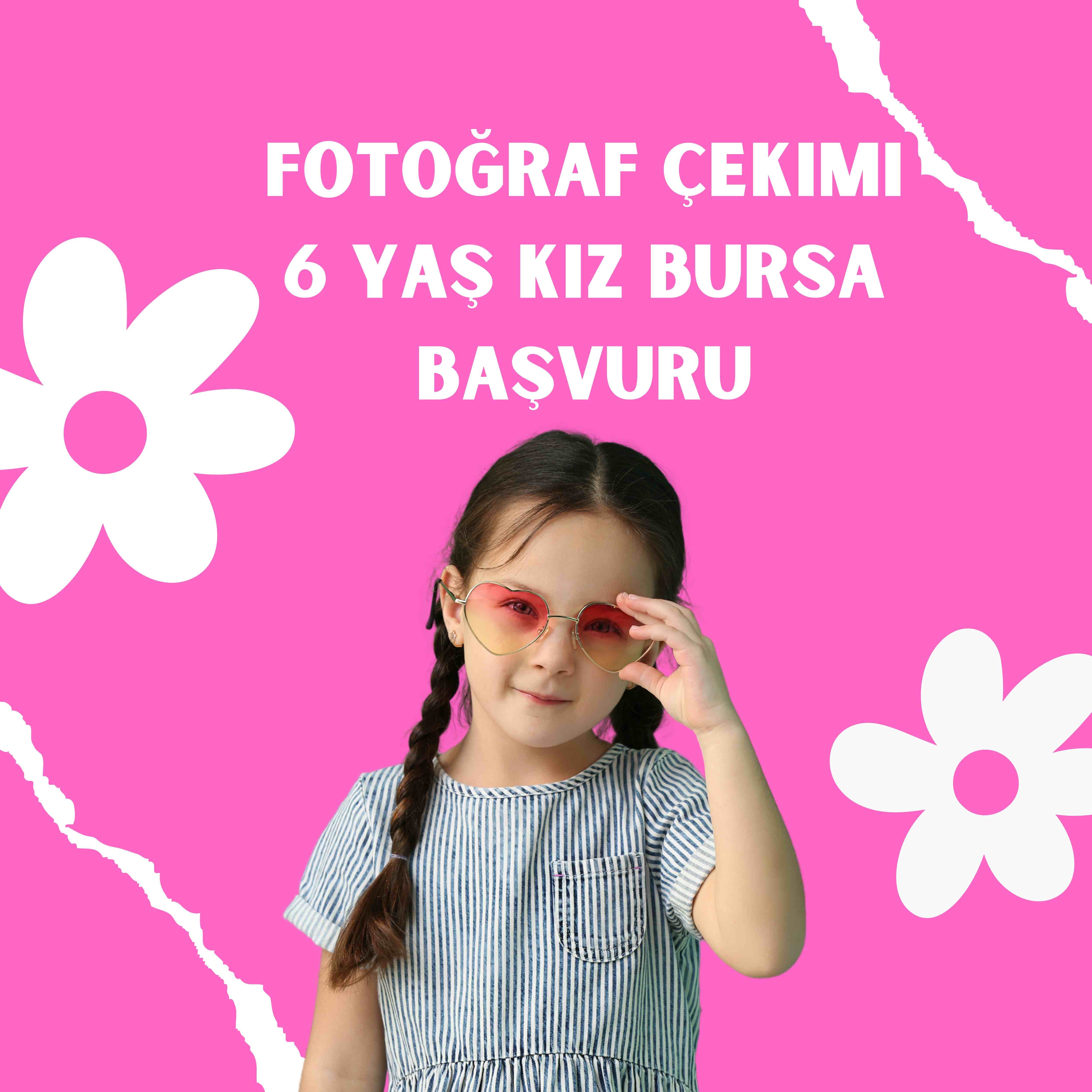 Fotoğraf Çekimi 6 Yaş Kız Bursa Sunum