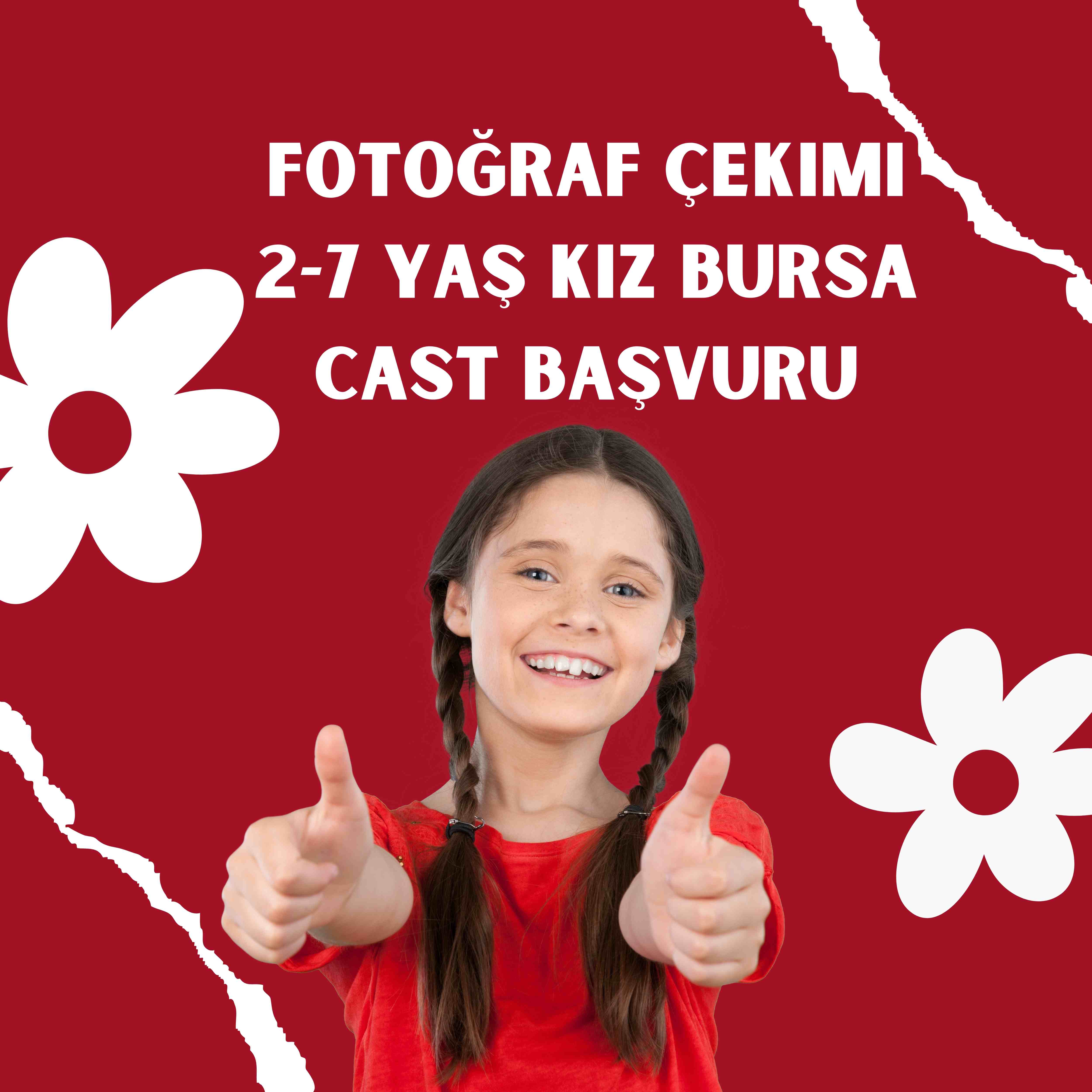 Fotoğraf Çekimi 2-7 Yaş Kız Bursa Sunum Cast