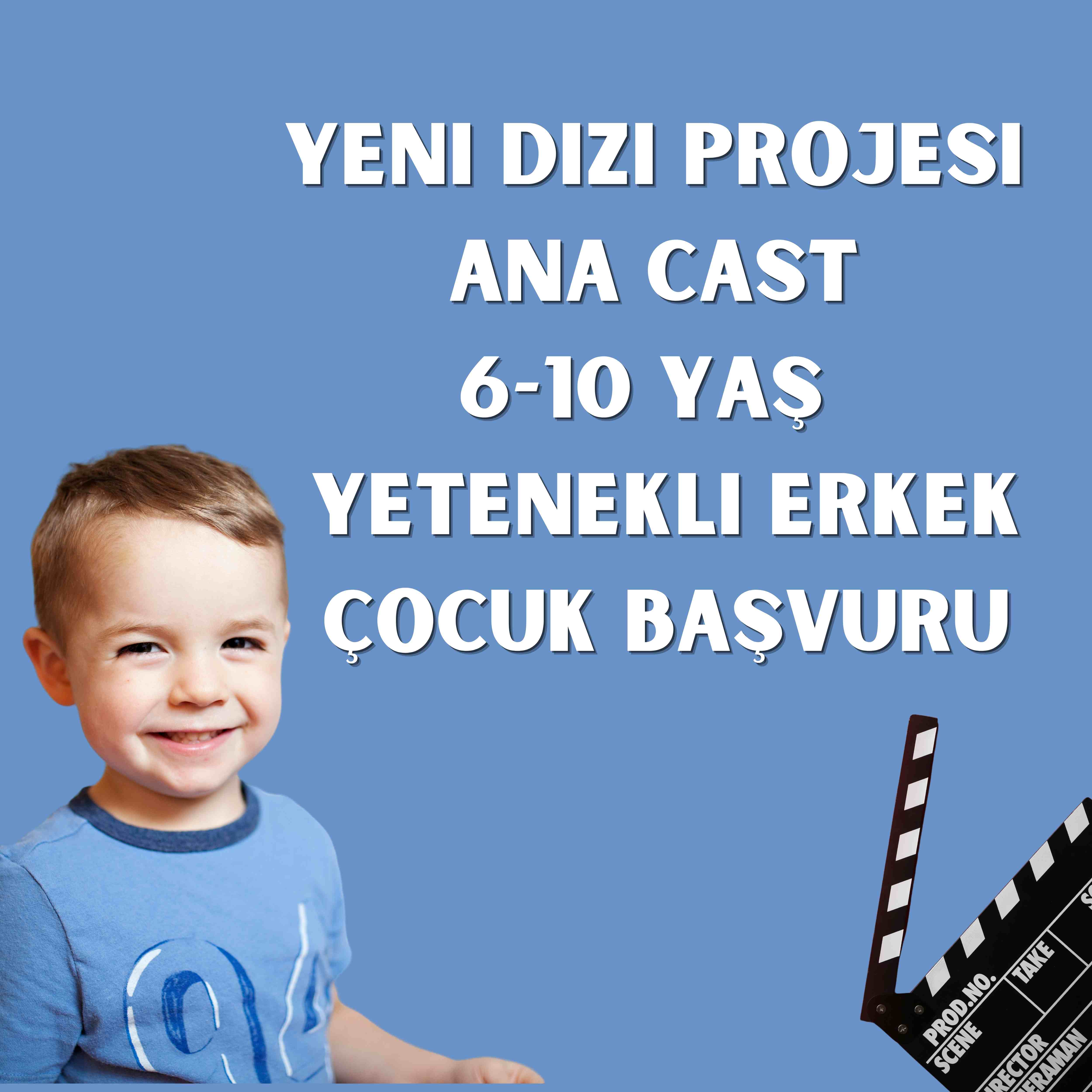 Yeni Dizi Ana Cast Erkek 6-10 Yaş Celebrity Sunum