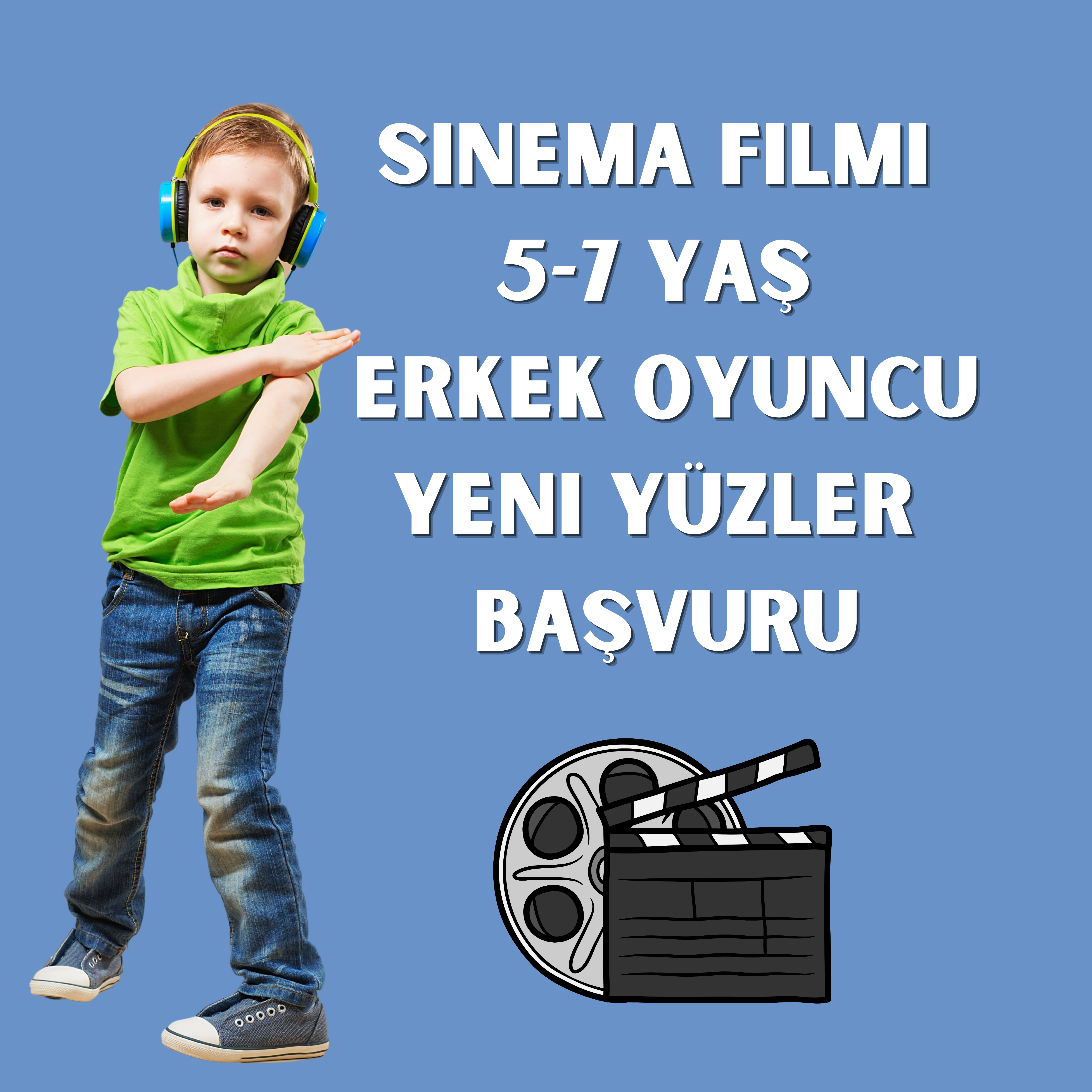 Sinema Filmi 5-7 Yaş Erkek Oyuncu Sunum LŞ 25.05.2024 Yeni Yüzler