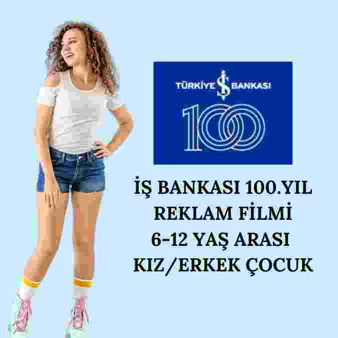 İş Bankası 100.Yıl Reklam Celebrity Çocuk Sunum