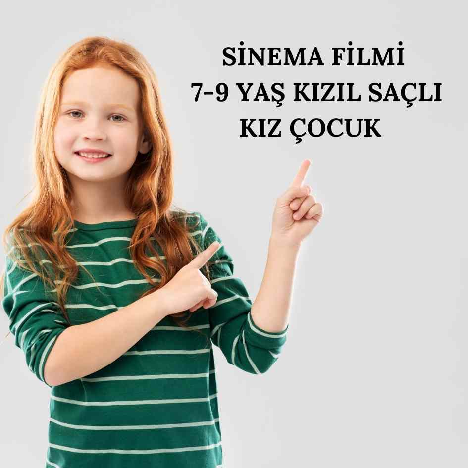 Sinema Filmi 7-9 Yaş Kızıl Saçlı Kız Sunum Celebrity