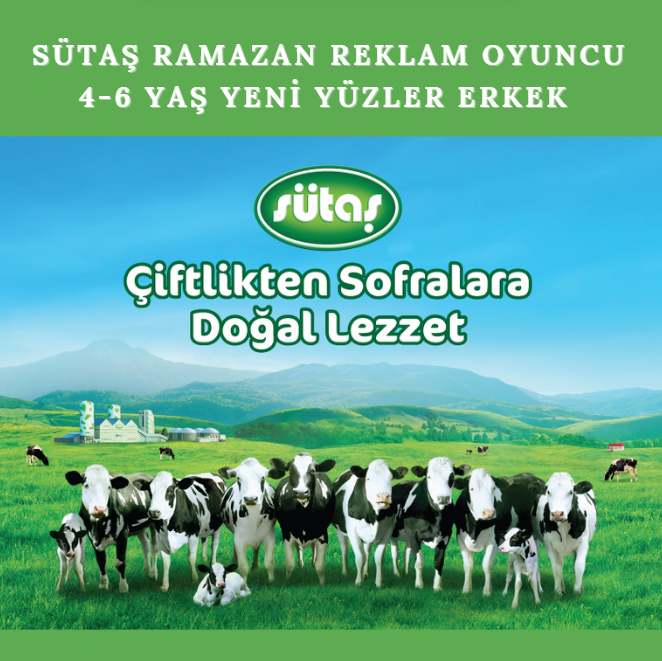 Sütaş Ramazan Reklam Oyuncu Sunum LŞ ÖZel-Yeni Yüzler Erkek 4-6 Yaş