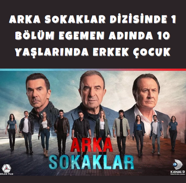 Arka Sokaklar Egemen Karakteri Sunum