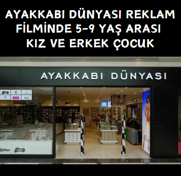 Ayakkabı Dünyası 5-9 Yaş Çocuk Sunum