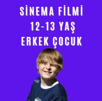 Sinema Filmi 12-13 Yaş Sarışın Erkek Çocuk