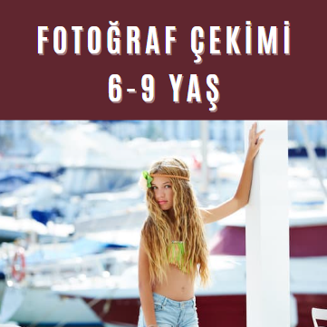 Fotoğraf Çekimi 6-9 Yaş Çocuk Sunum
